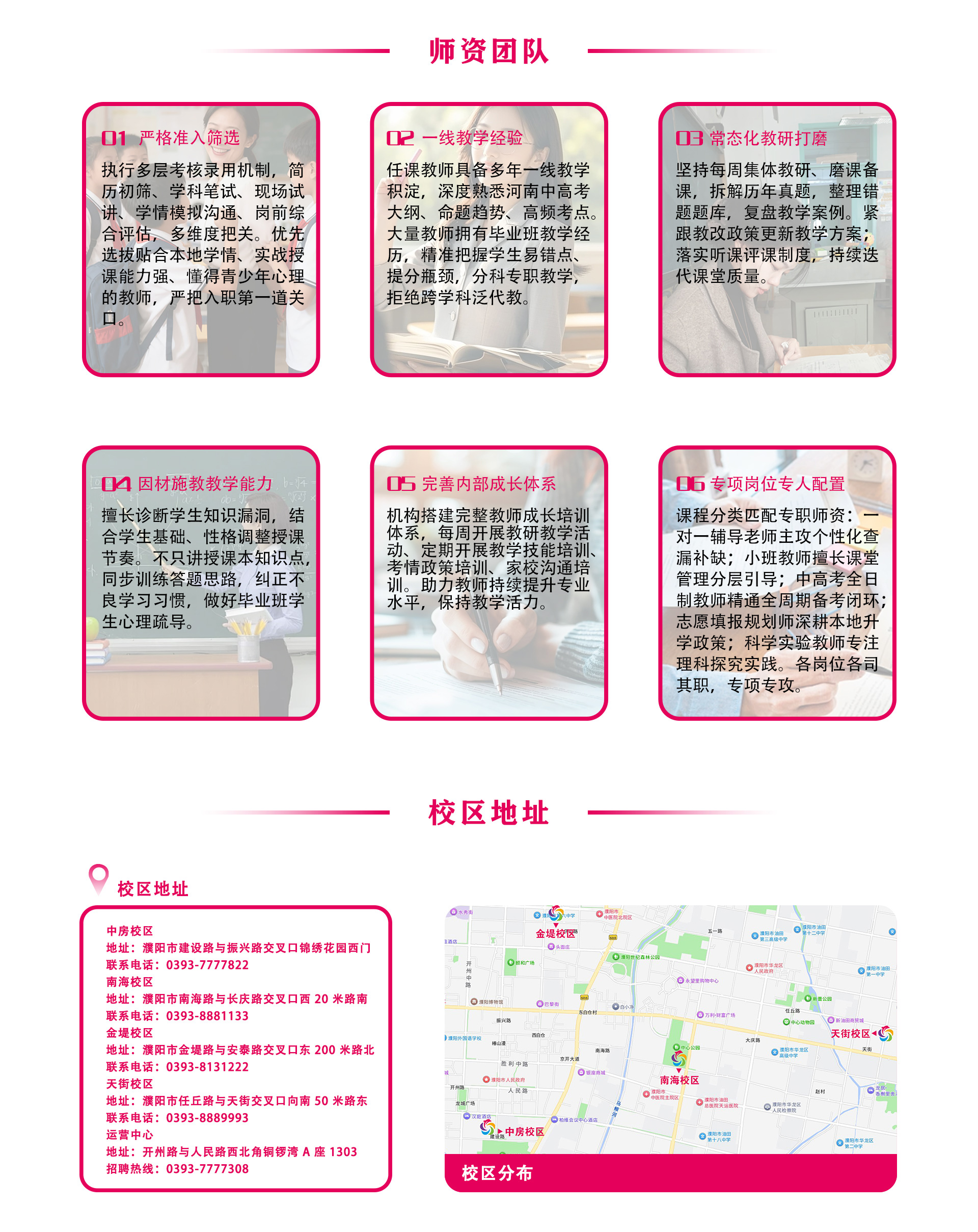 濮阳优胜教育师资团队