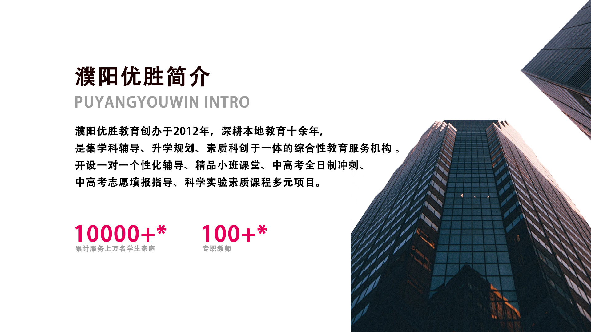 濮阳优胜教育教学场景